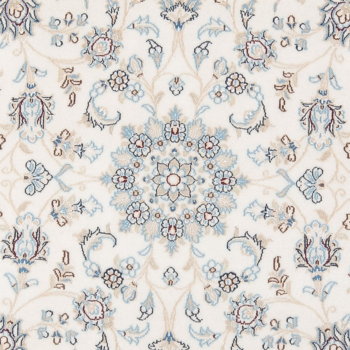 Tappeto Persero - Nain - Premio rotondo - 149 x 149 cm - crema
