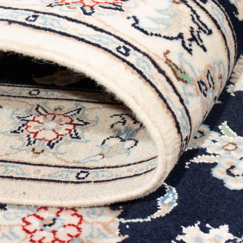 Tappeto corsia Tappeto Persero - Nain - Reale - 203 x 80 cm - blu scuro