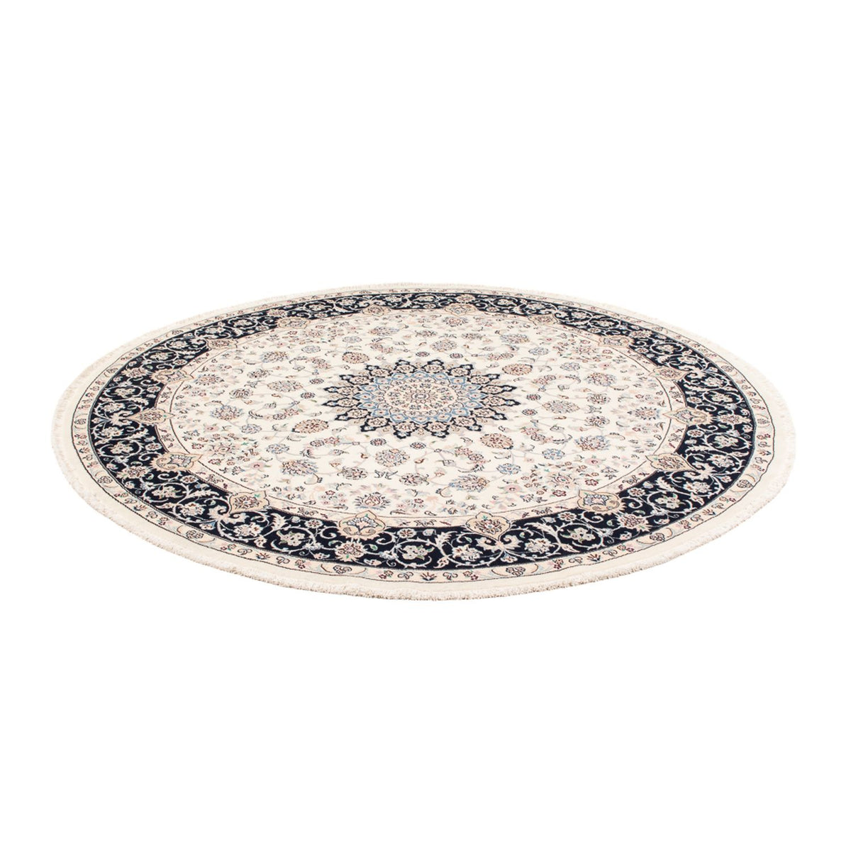 Tappeto Persero - Nain rotondo  - 200 x 200 cm - crema