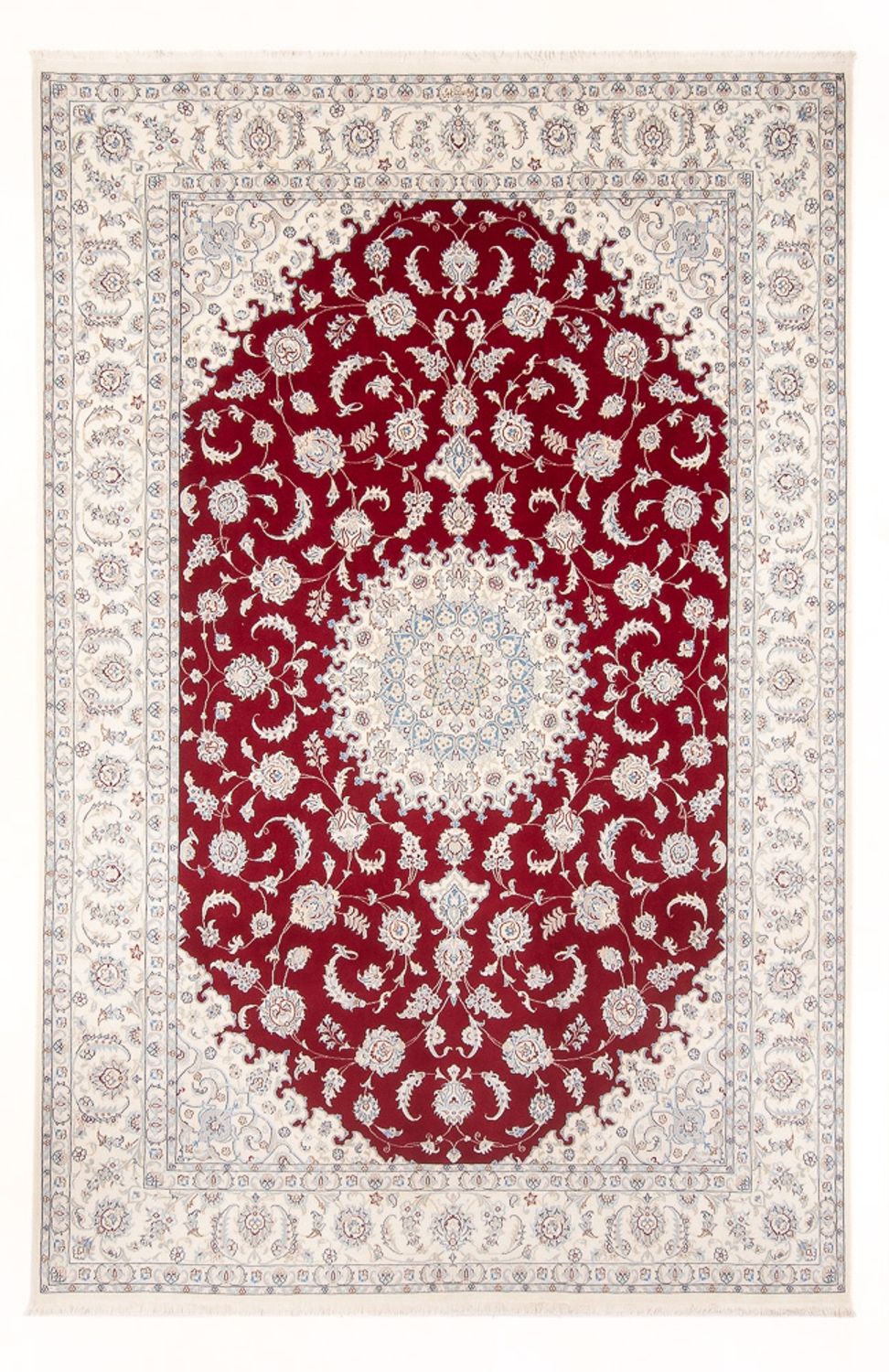Tappeto Persero - Nain - Premio - 300 x 198 cm - rosso
