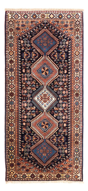 Tappeto corsia Tappeto Persero - Nomade - 182 x 84 cm - blu scuro