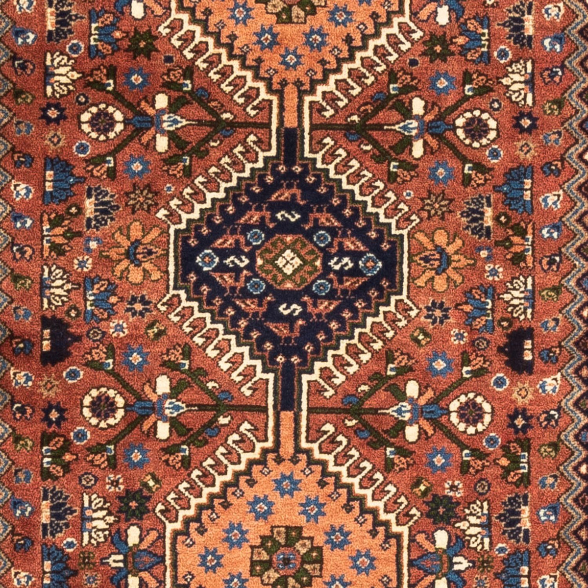 Tappeto corsia Tappeto Persero - Nomade - 192 x 80 cm - rosso