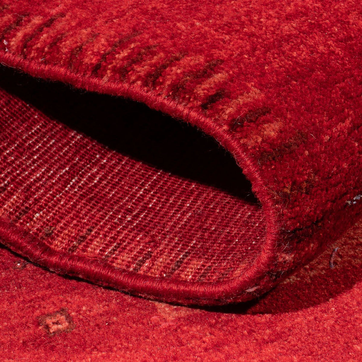 Tappeto Gabbeh - Persero - 182 x 150 cm - rosso