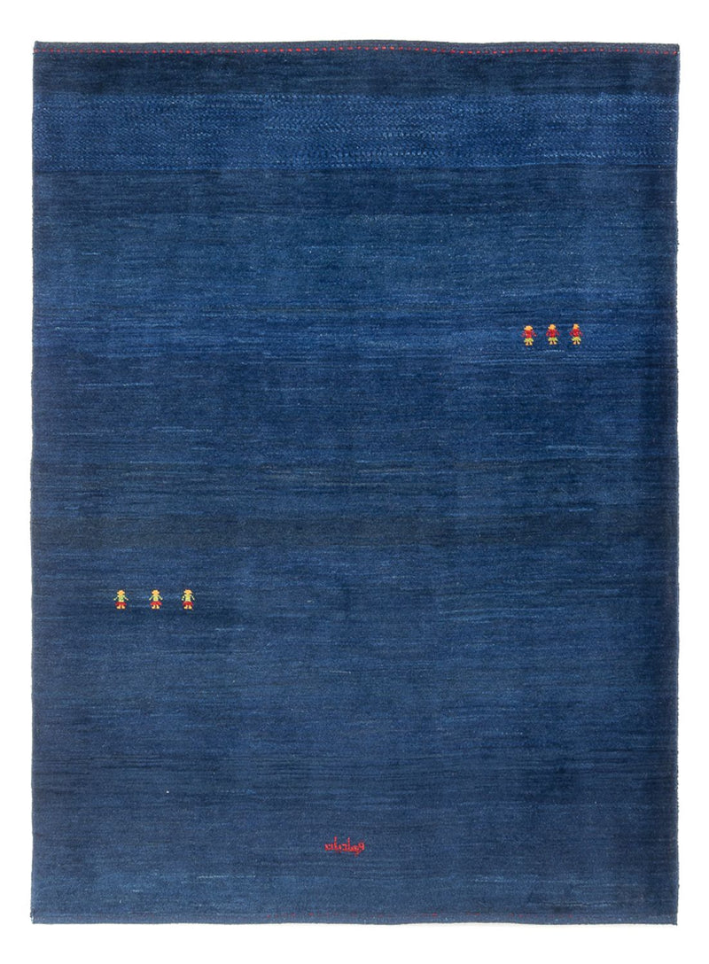 Tappeto Gabbeh - Persero - 195 x 155 cm - blu scuro