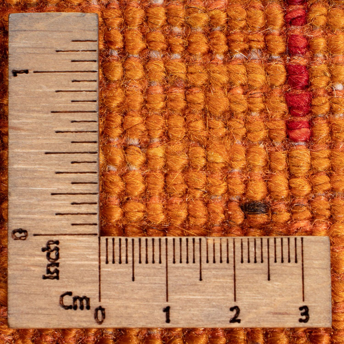 Tappeto Gabbeh - Persero - 203 x 142 cm - arancione