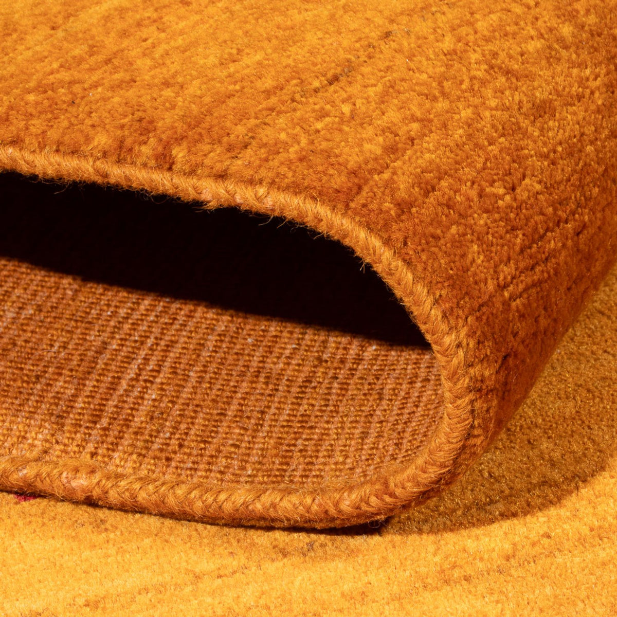 Tappeto Gabbeh - Persero - 202 x 140 cm - arancione