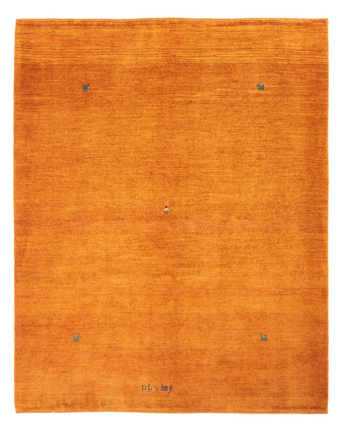 Tappeto Gabbeh - Persero - 199 x 149 cm - arancione
