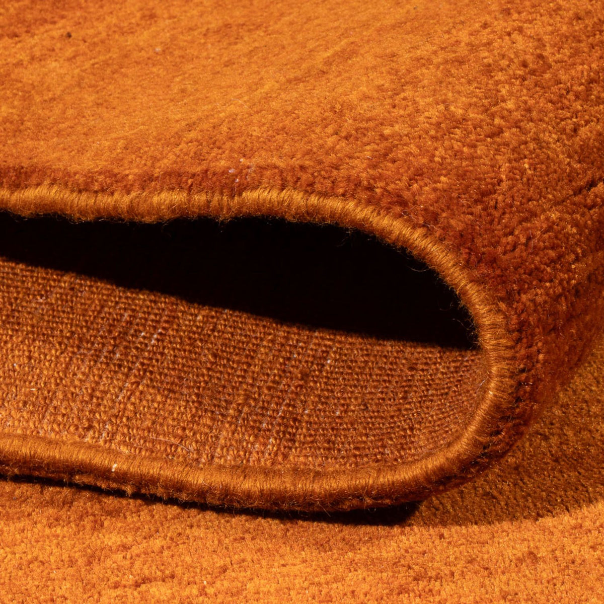 Tappeto Gabbeh - Persero - 203 x 154 cm - arancione