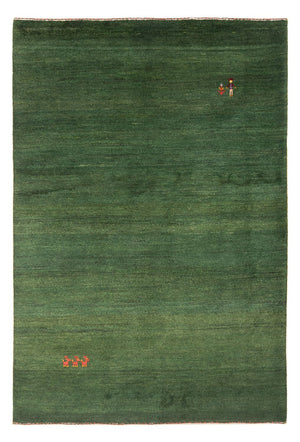 Tappeto Gabbeh - Persero - 203 x 147 cm - verde scuro