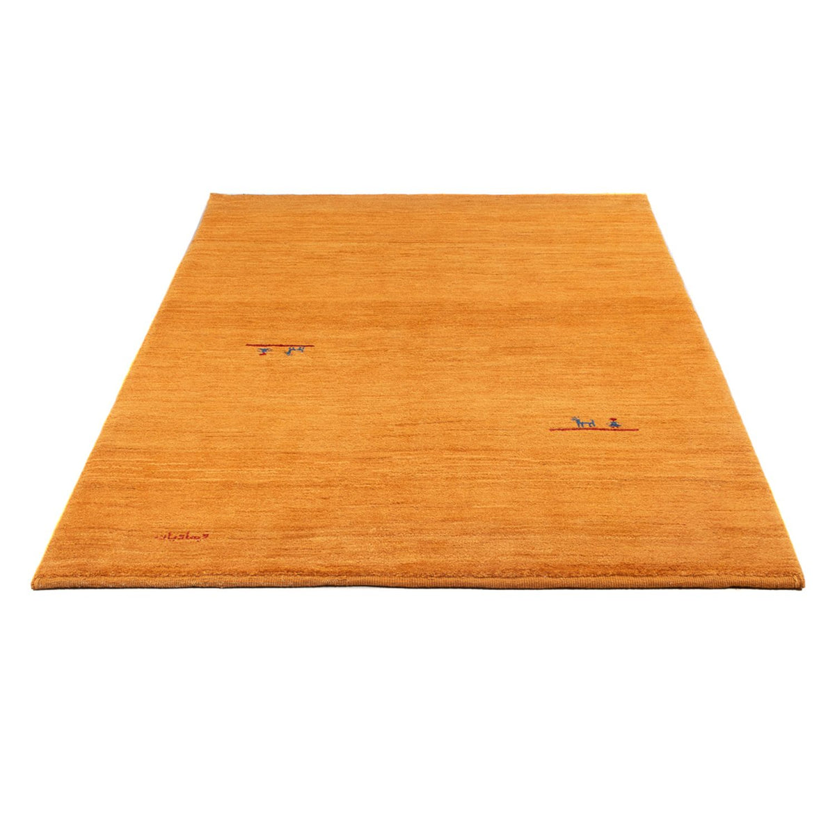 Tappeto Gabbeh - Persero - 196 x 118 cm - arancione