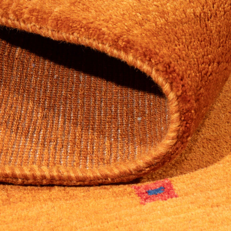 Tappeto Gabbeh - Persero - 201 x 150 cm - arancione