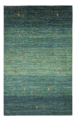 Tappeto Gabbeh - Persero - 152 x 100 cm - verde scuro