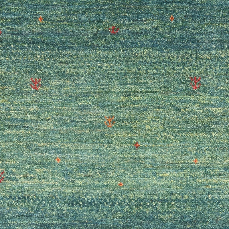 Tappeto Gabbeh - Persero - 152 x 100 cm - verde scuro