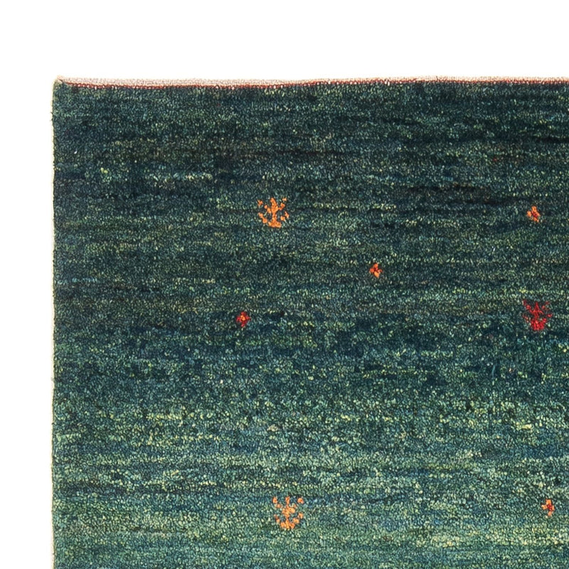 Tappeto Gabbeh - Persero - 152 x 100 cm - verde scuro