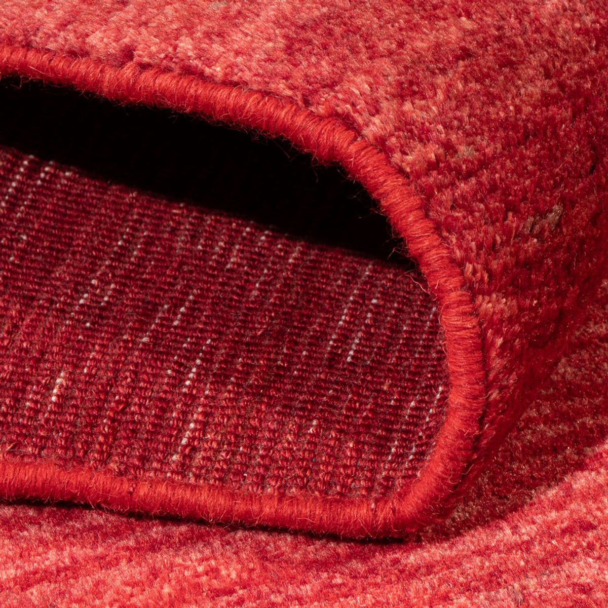 Tappeto Gabbeh - Persero - 193 x 145 cm - rosso