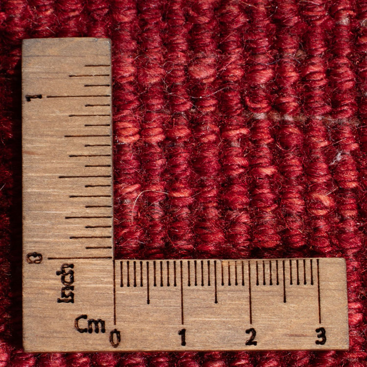 Tappeto Gabbeh - Persero - 193 x 145 cm - rosso