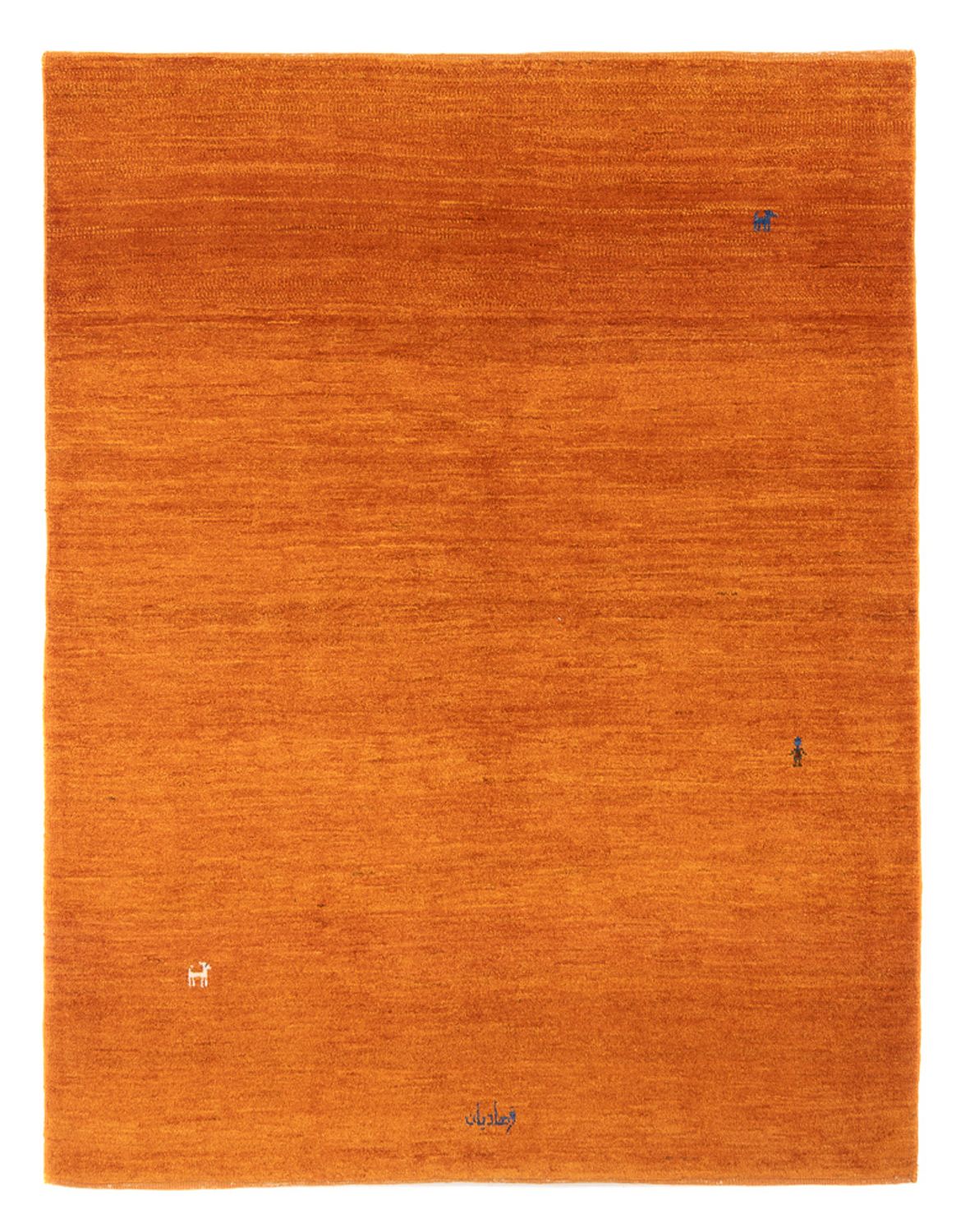 Tappeto Gabbeh - Persero - 189 x 151 cm - arancione