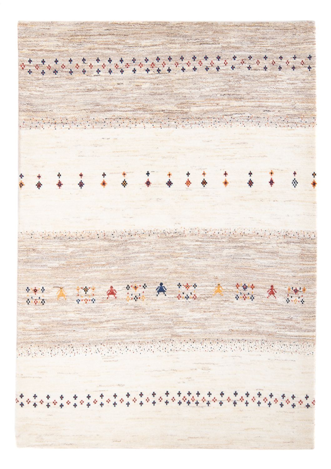 Tappeto Gabbeh - Persero - 209 x 150 cm - multicolore