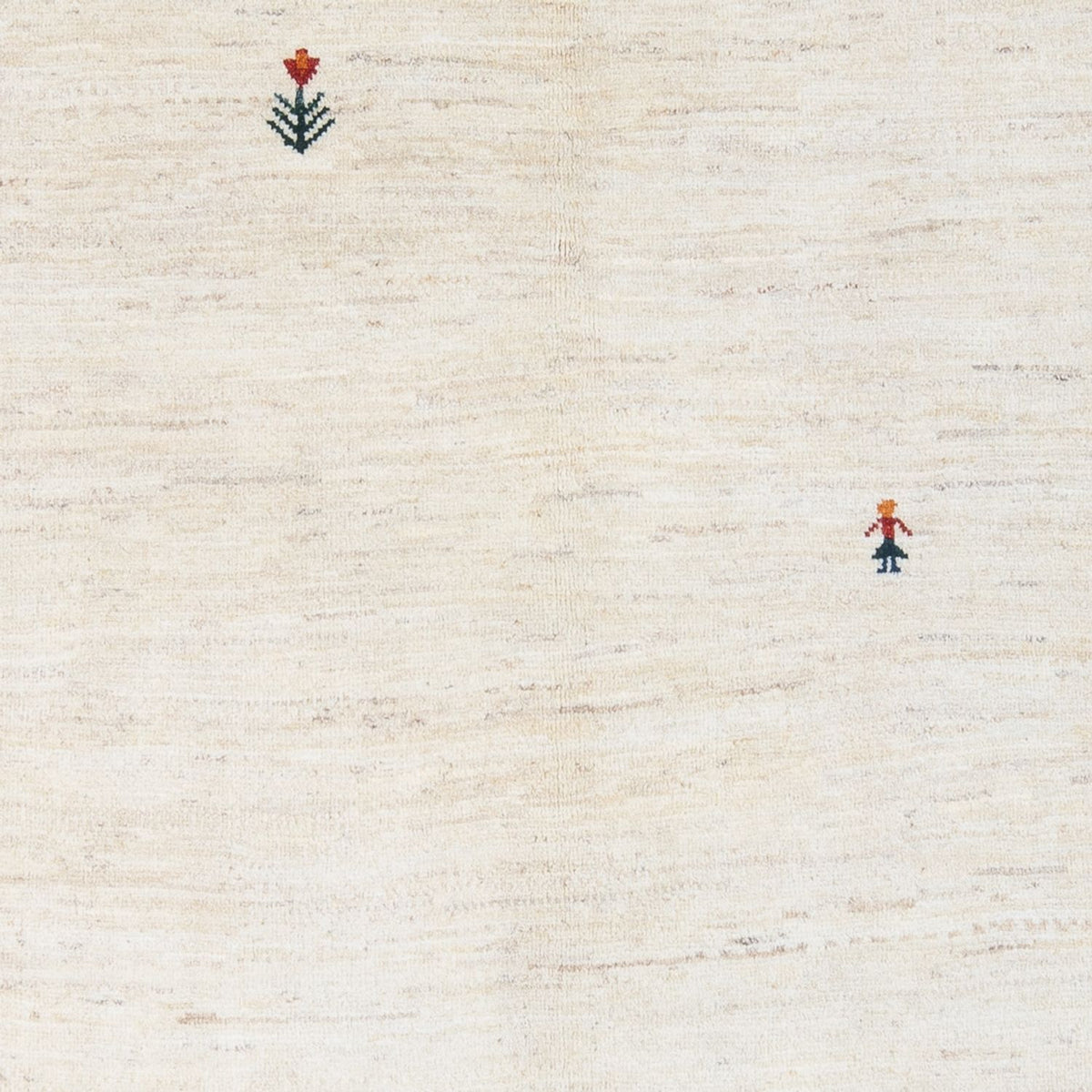 Tappeto Gabbeh - Persero - 207 x 155 cm - argento