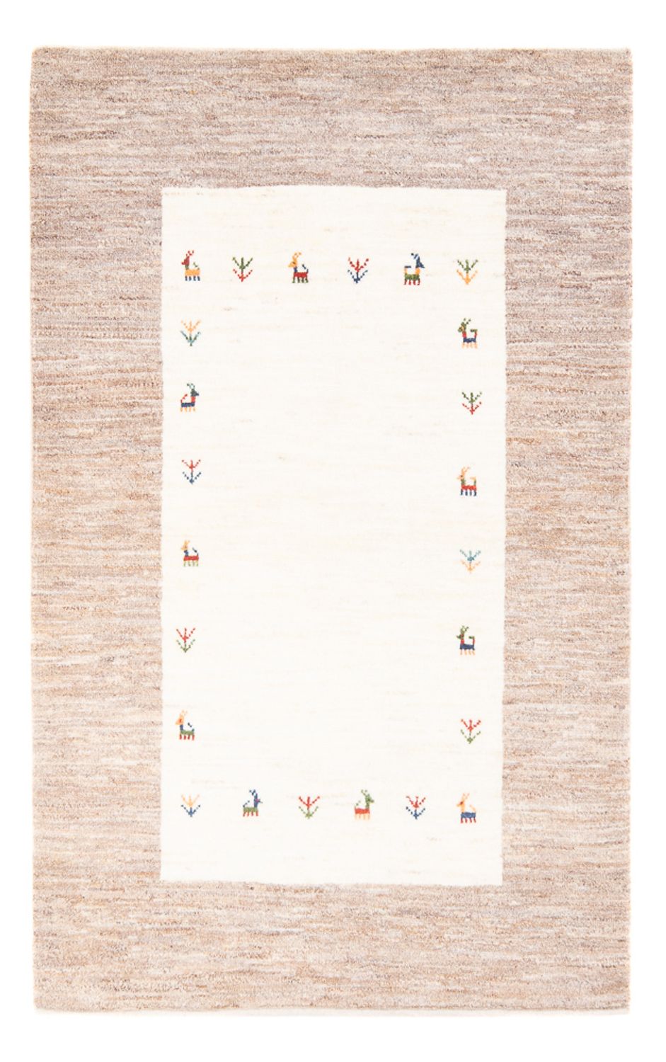 Tappeto Gabbeh - Persero - 156 x 103 cm - multicolore