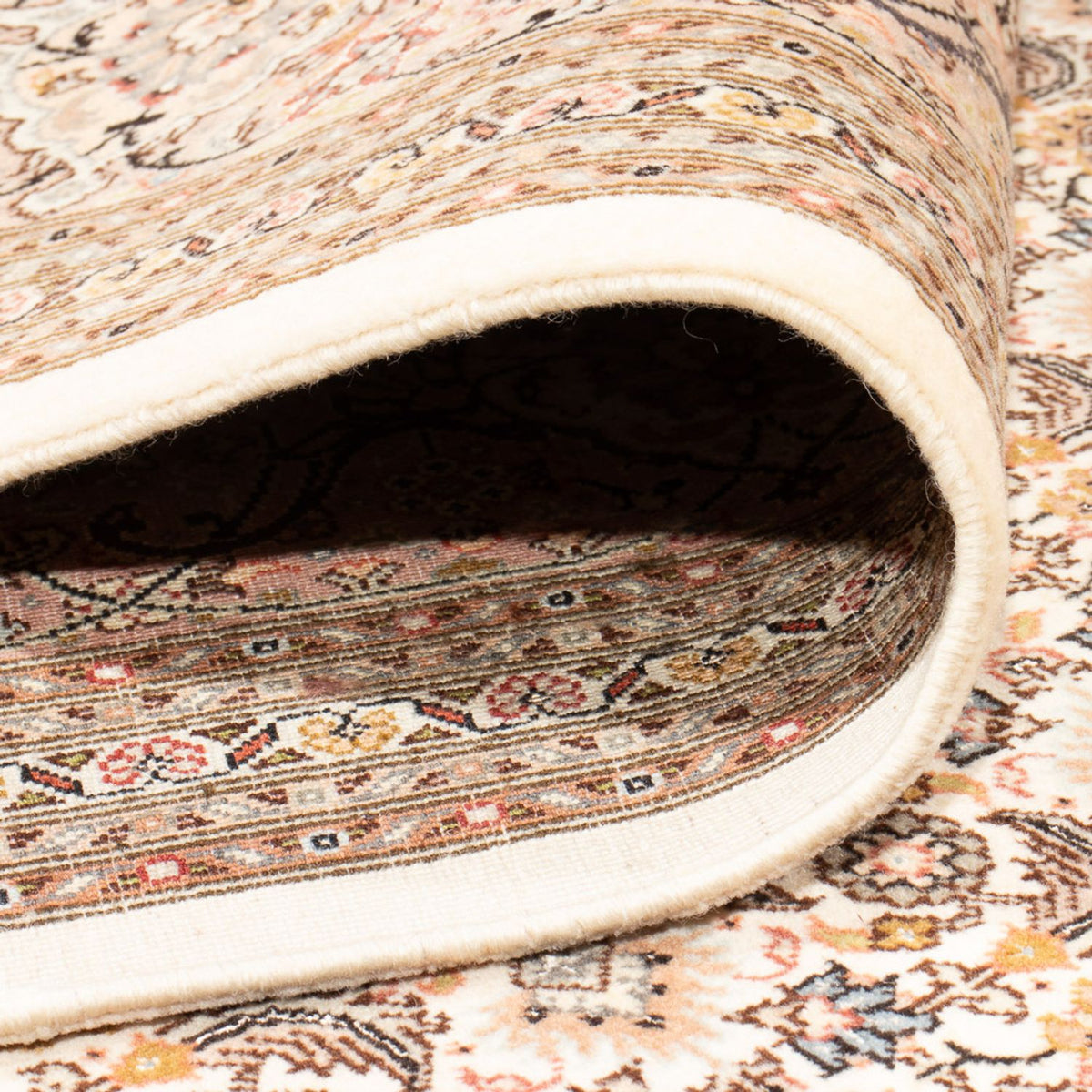 Tappeto Persero - Tabriz - Reale - 290 x 253 cm - beige scuro