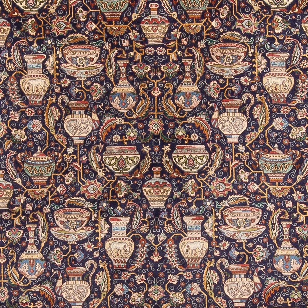 Tappeto Persero - Tabriz - 387 x 300 cm - blu scuro