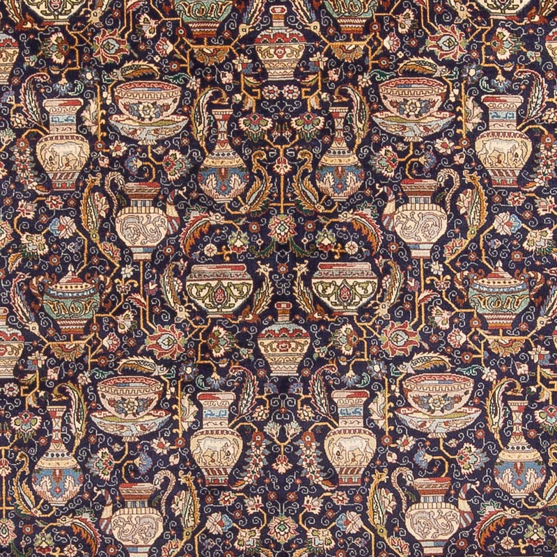 Tappeto Persero - Tabriz - 387 x 300 cm - blu scuro