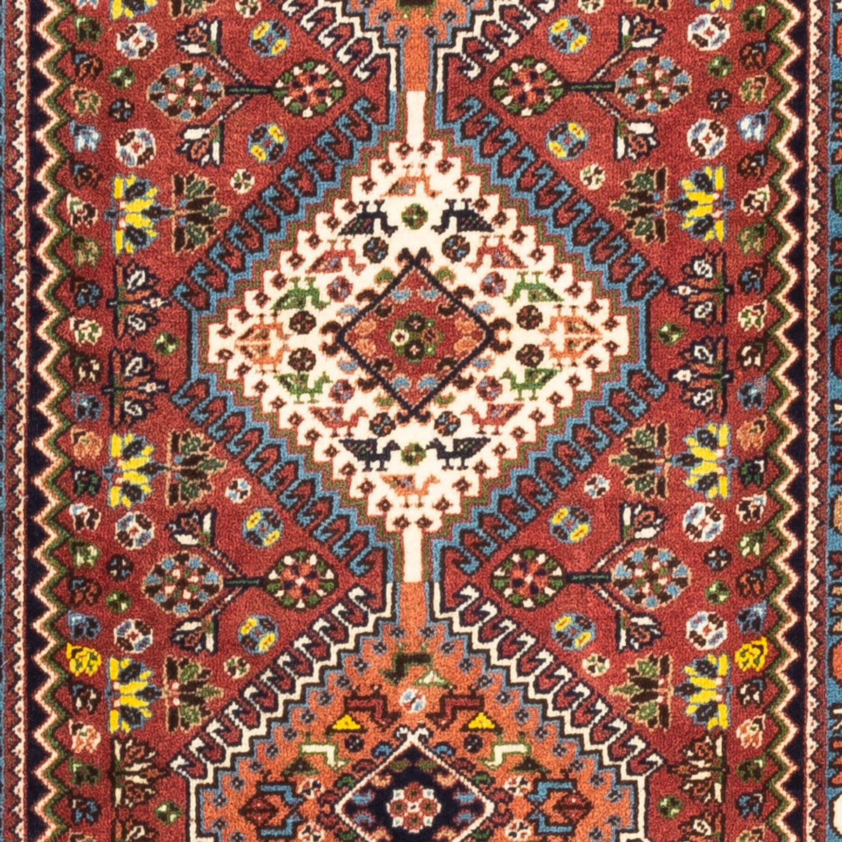 Tappeto corsia Tappeto Persero - Nomade - 197 x 82 cm - rosso