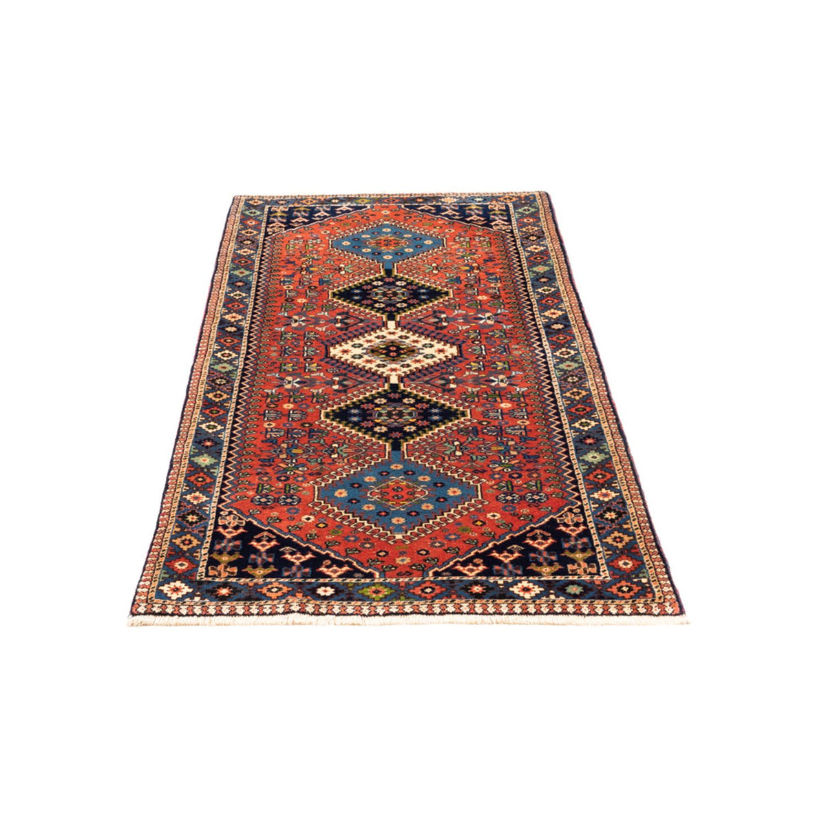 Tappeto corsia Tappeto Persero - Nomade - 197 x 80 cm - rosso