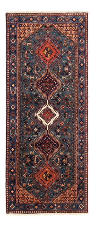 Tappeto corsia Tappeto Persero - Nomade - 196 x 80 cm - blu