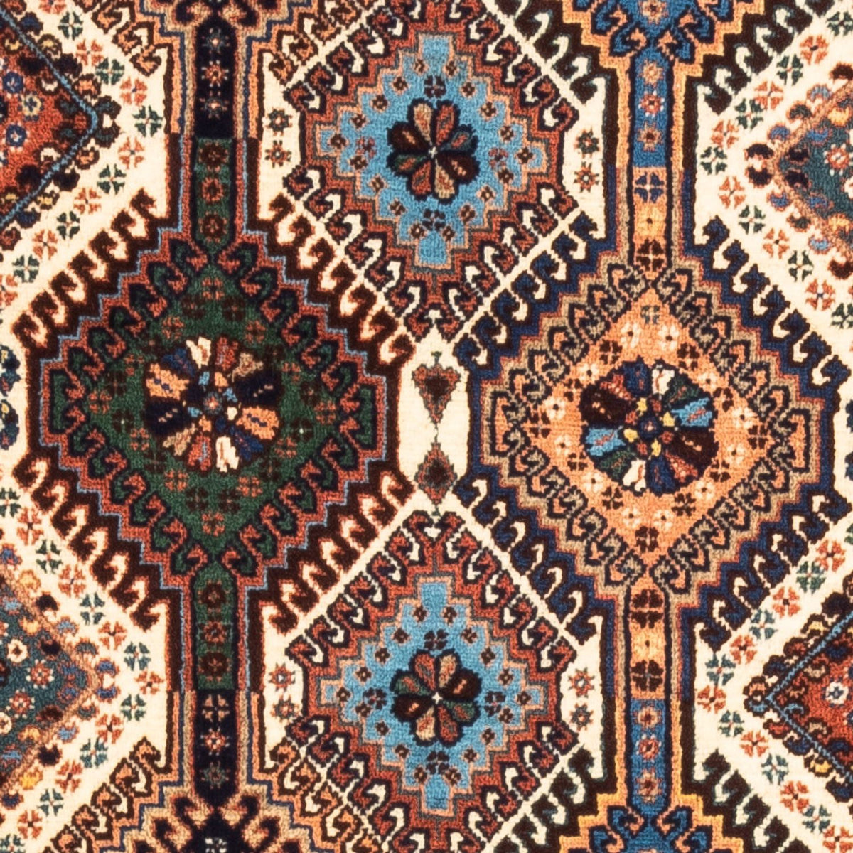 Tappeto corsia Tappeto Persero - Nomade - 204 x 83 cm - crema