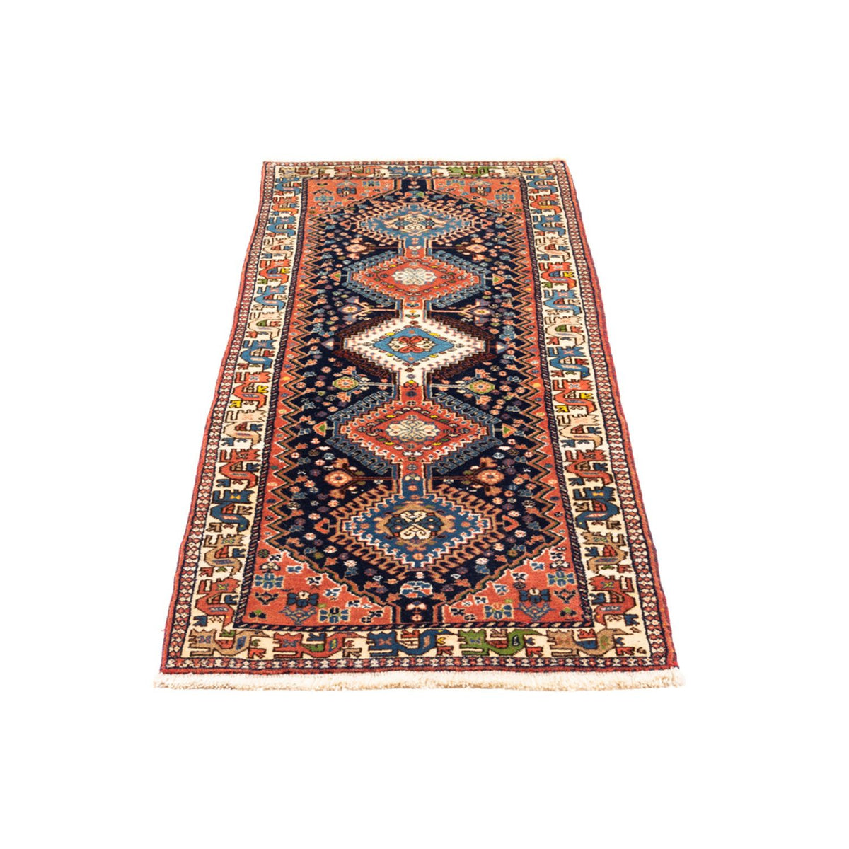 Tappeto corsia Tappeto Persero - Nomade - 187 x 60 cm - blu scuro