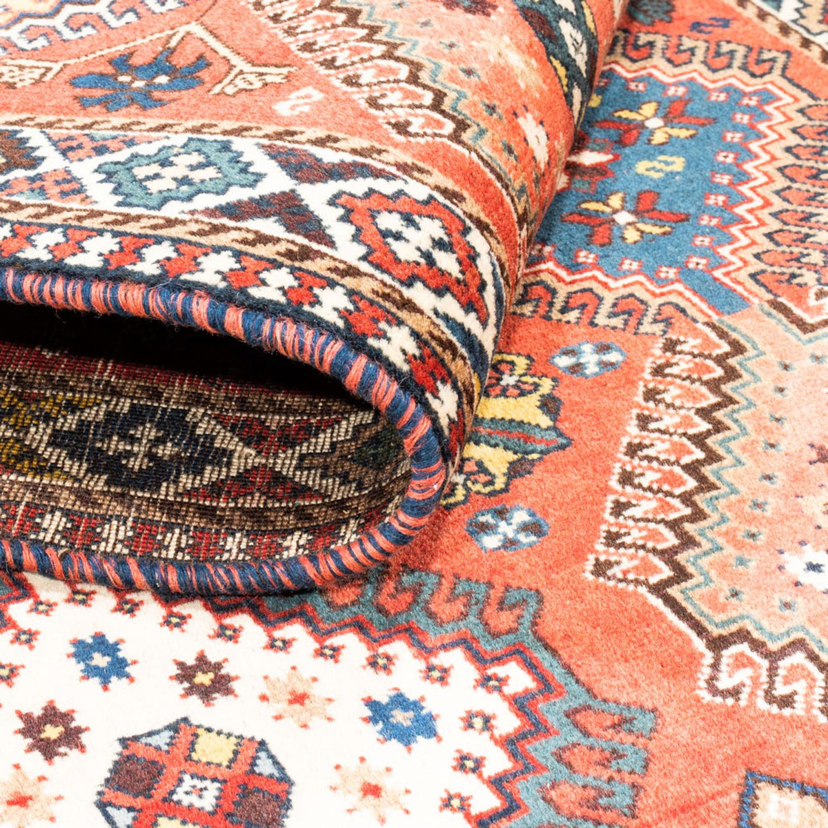 Tappeto corsia Tappeto Persero - Nomade - 190 x 81 cm - rosso
