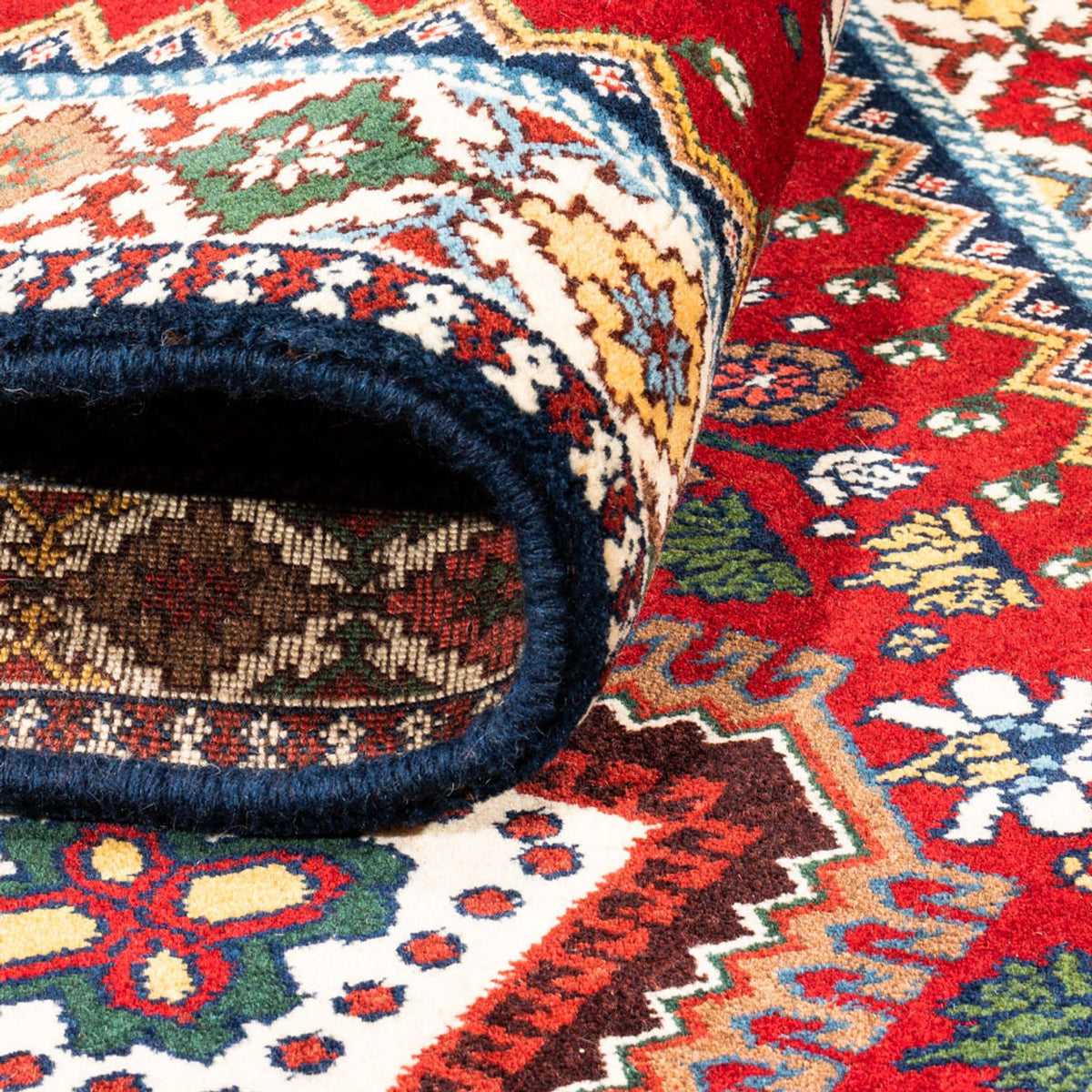 Tappeto corsia Tappeto Persero - Nomade - 197 x 83 cm - rosso