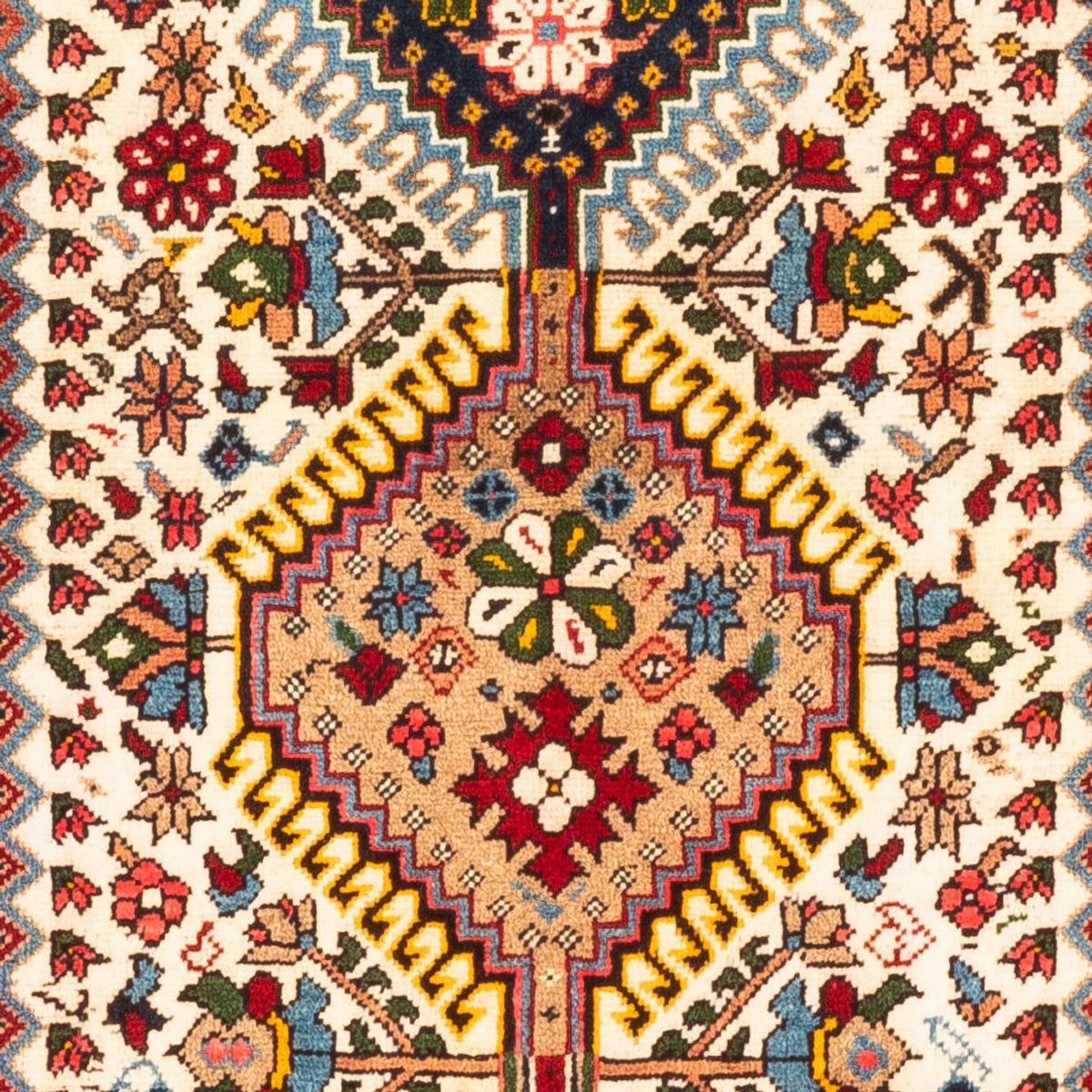 Tappeto corsia Tappeto Persero - Nomade - 188 x 82 cm - crema