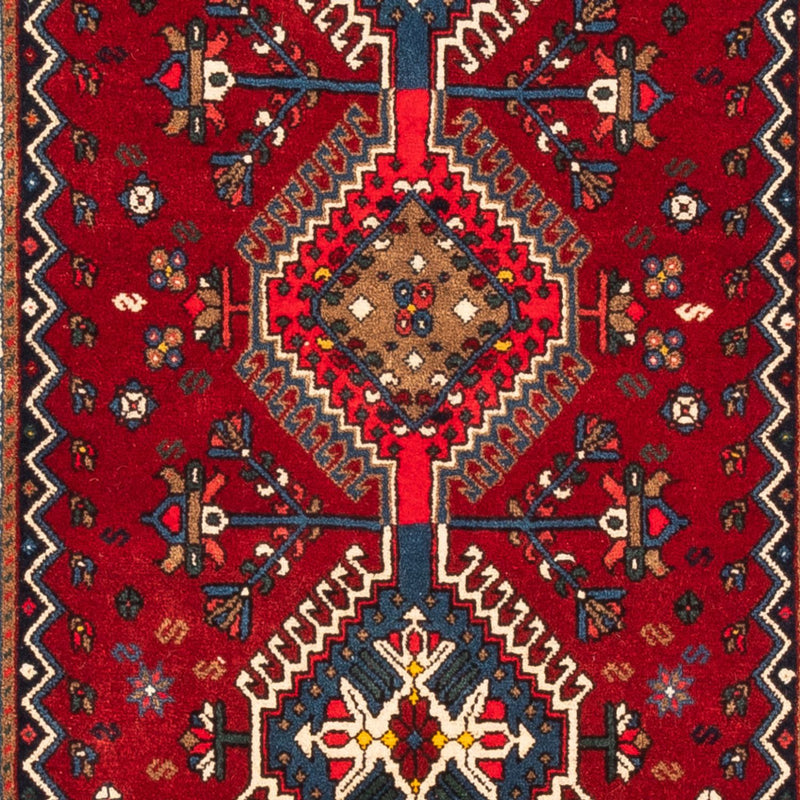 Tappeto corsia Tappeto Persero - Nomade - 195 x 80 cm - rosso