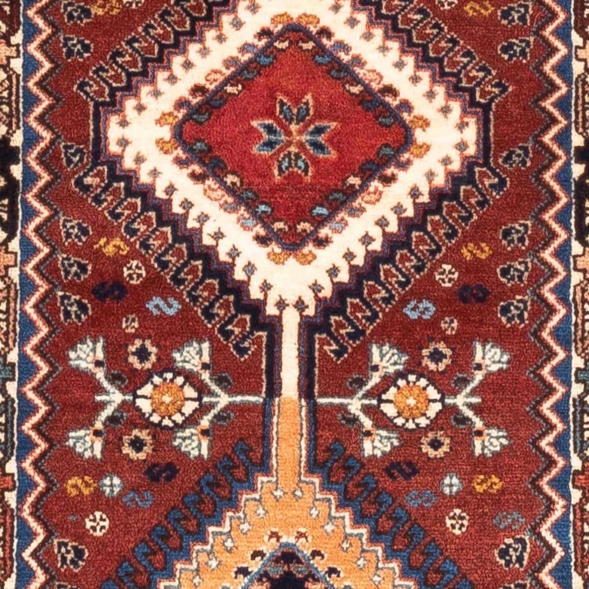 Tappeto corsia Tappeto Persero - Nomade - 194 x 60 cm - rosso