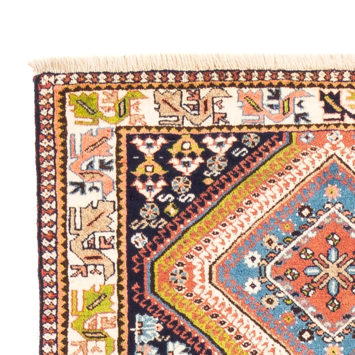 Tappeto corsia Tappeto Persero - Nomade - 198 x 80 cm - blu scuro