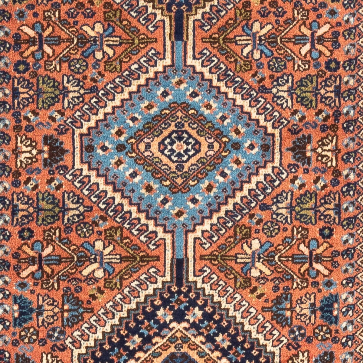 Tappeto corsia Tappeto Persero - Nomade - 197 x 80 cm - rosso