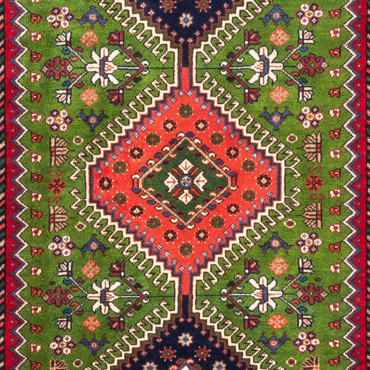 Tappeto corsia Tappeto Persero - Nomade - 212 x 80 cm - verde