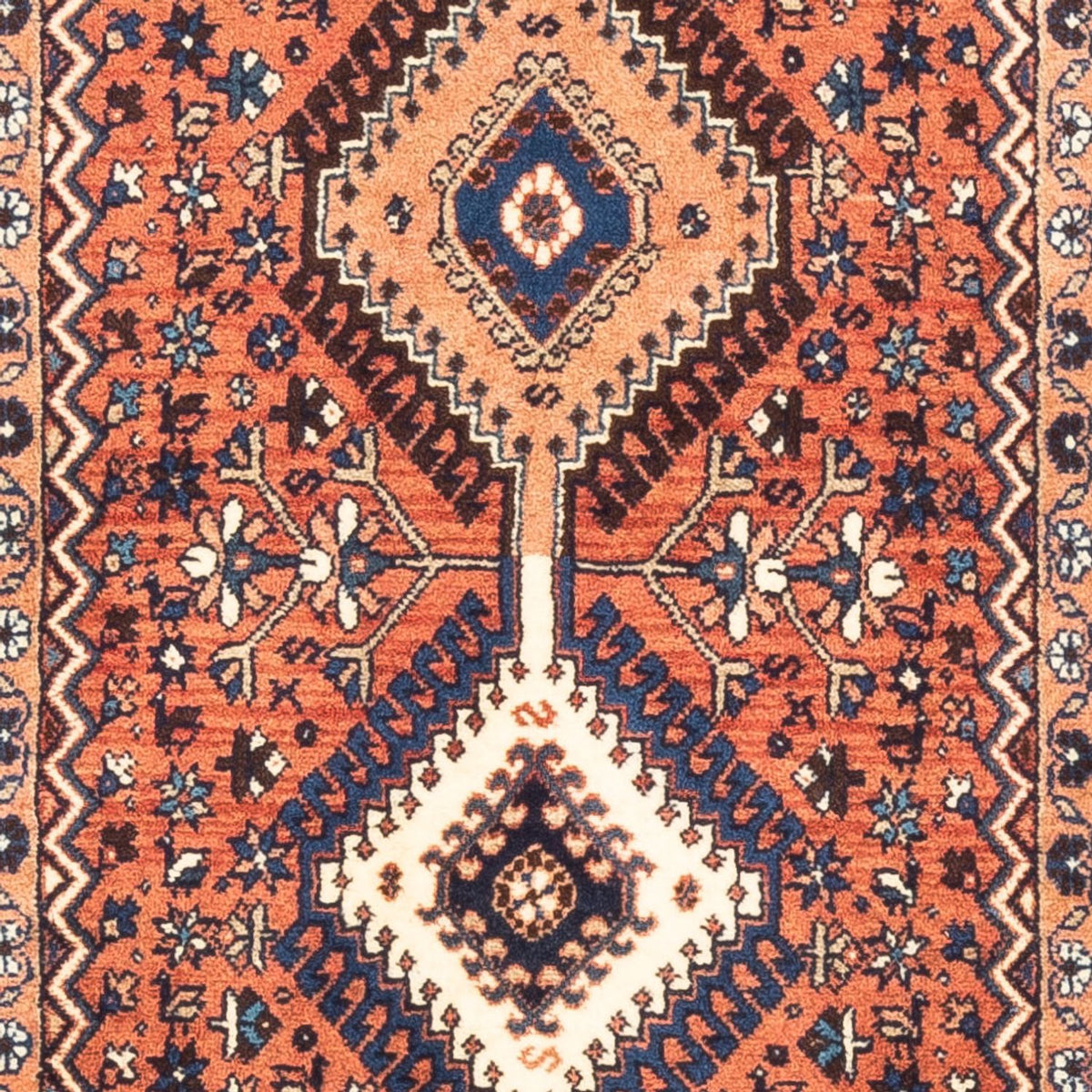 Tappeto corsia Tappeto Persero - Nomade - 190 x 80 cm - rosso