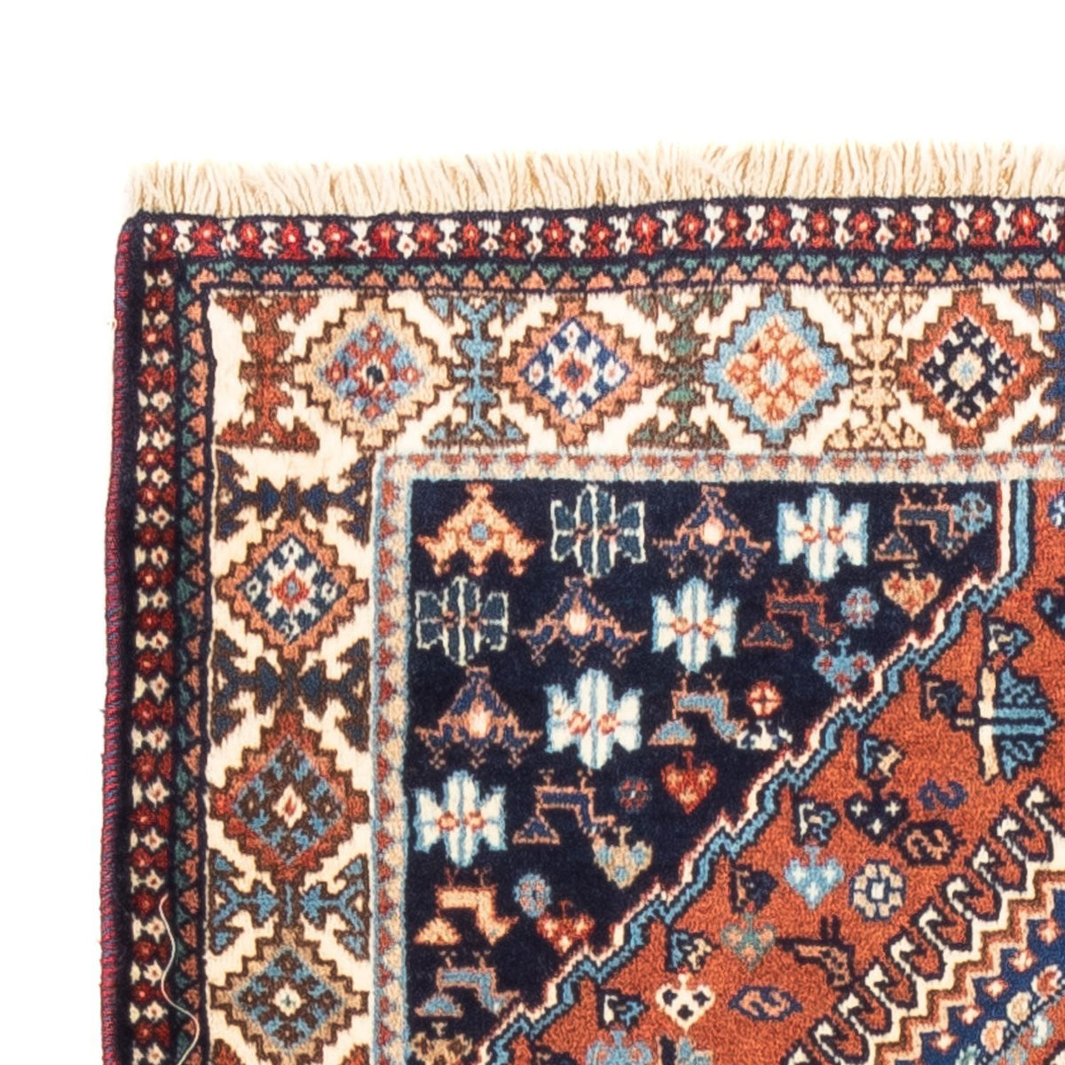 Tappeto corsia Tappeto Persero - Nomade - 205 x 83 cm - rosso