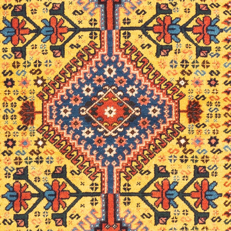 Tappeto corsia Tappeto Persero - Nomade - 195 x 83 cm - giallo
