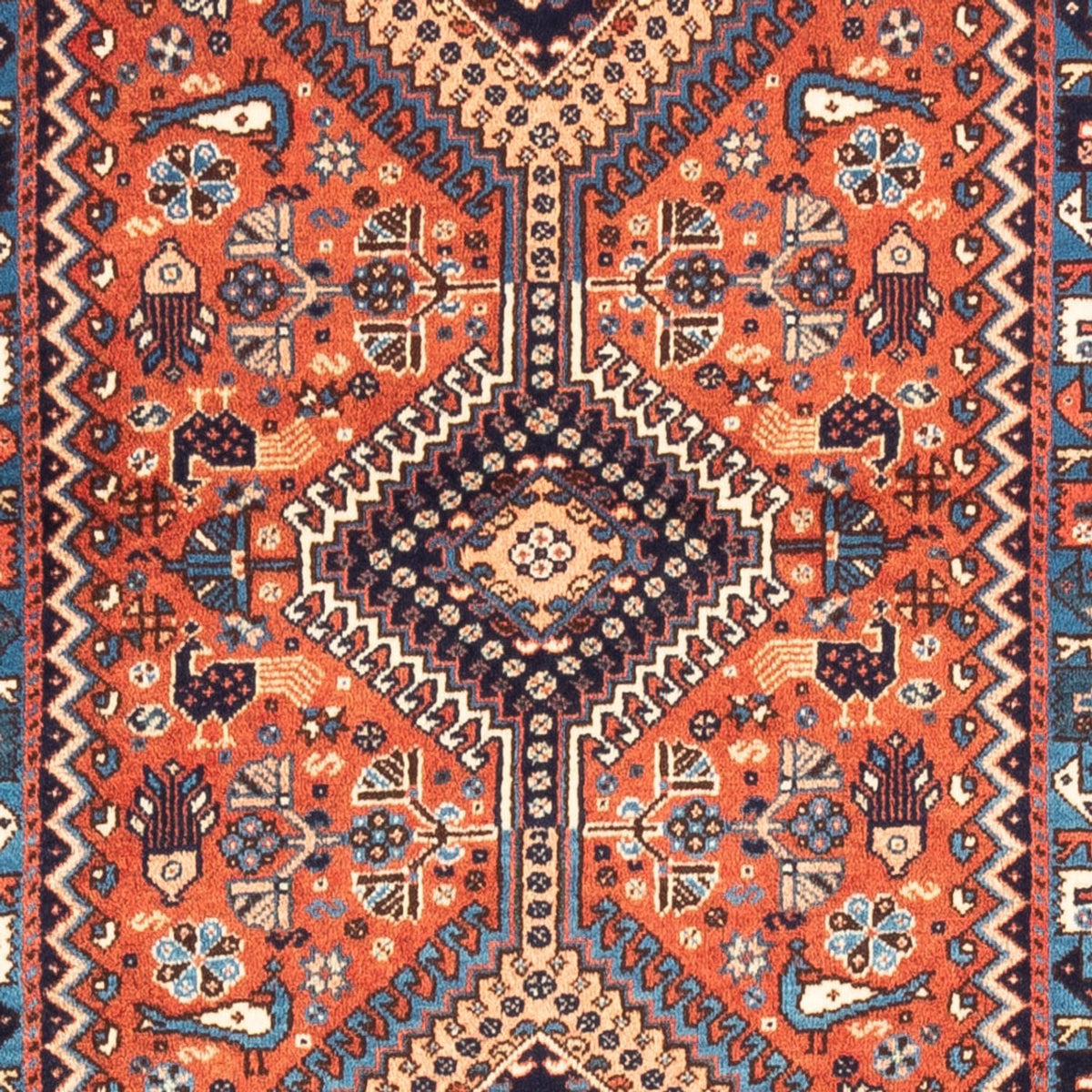 Tappeto corsia Tappeto Persero - Nomade - 208 x 80 cm - rosso