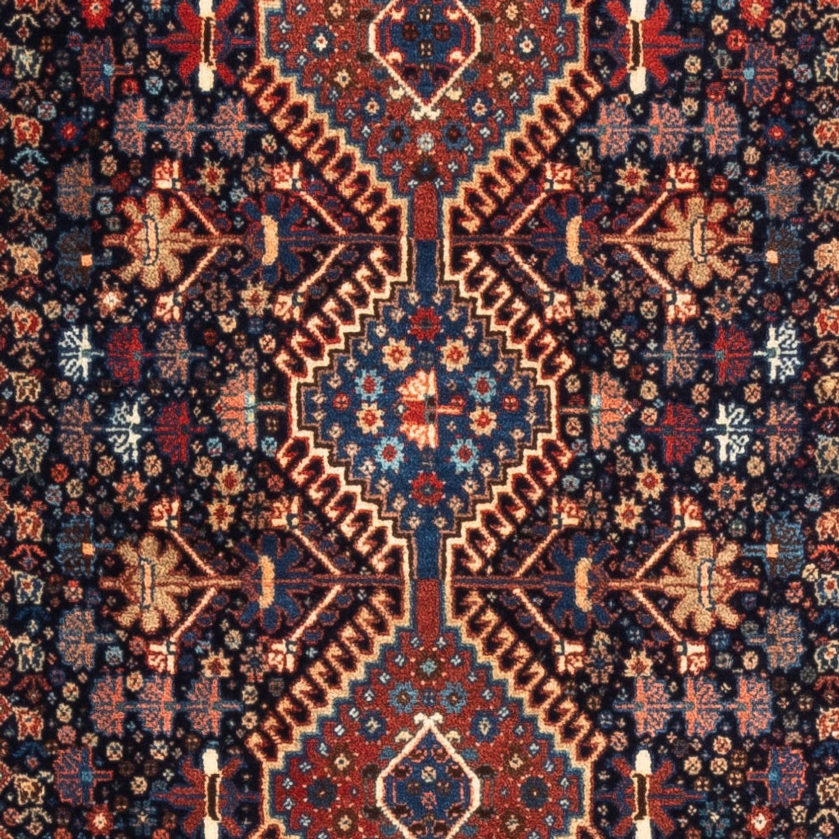 Tappeto corsia Tappeto Persero - Nomade - 188 x 82 cm - blu scuro