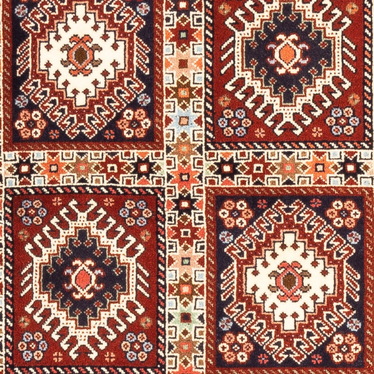 Tappeto corsia Tappeto Persero - Nomade - 209 x 80 cm - rosso