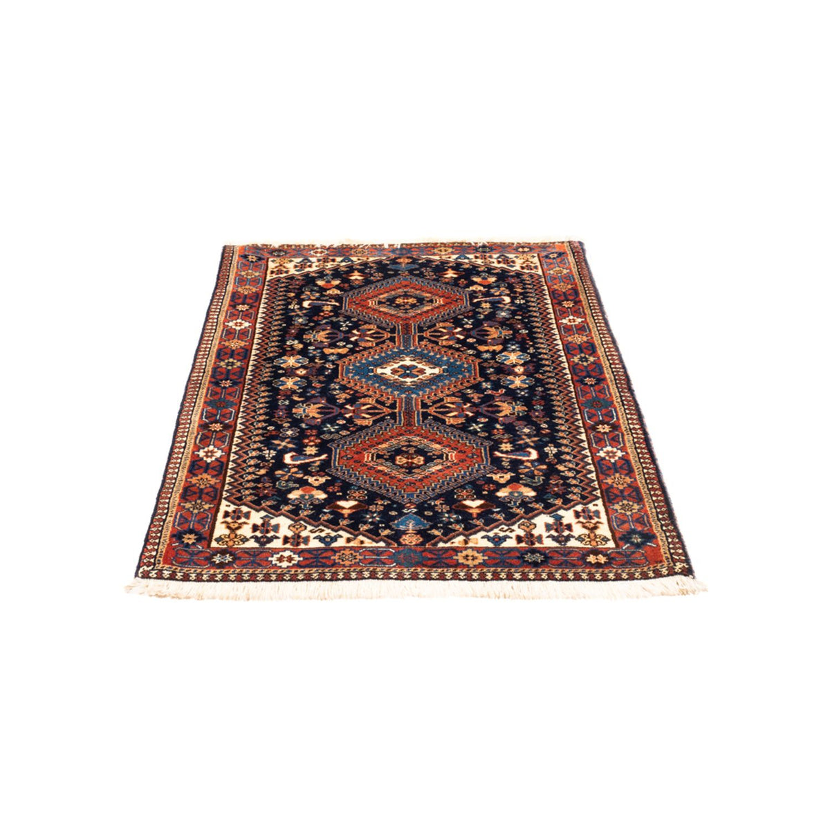 Tappeto Persero - Nomade - 125 x 83 cm - blu scuro