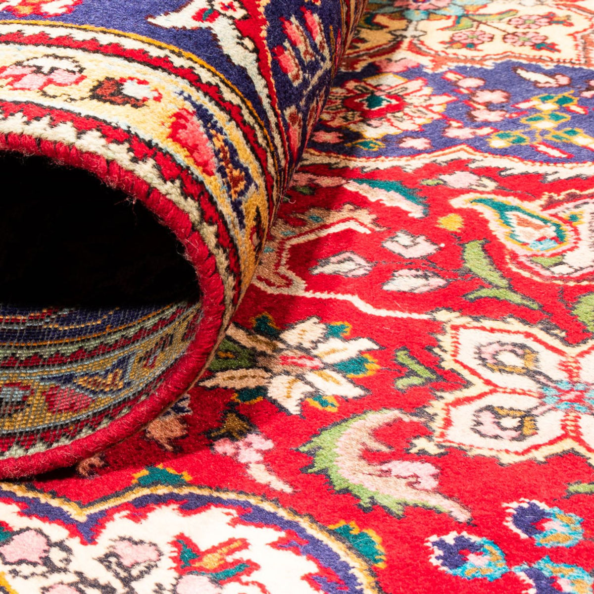 Tappeto Persero - Tabriz - 296 x 197 cm - rosso