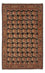 Tappeto corsia Tappeto Persero - Bidjar - 222 x 128 cm - blu scuro