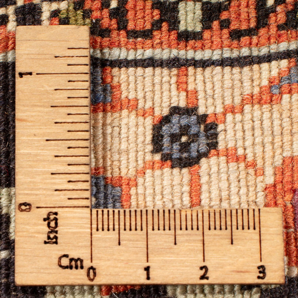 Tappeto corsia Tappeto Persero - Bidjar - 222 x 128 cm - blu scuro